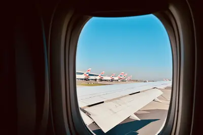 airplane window